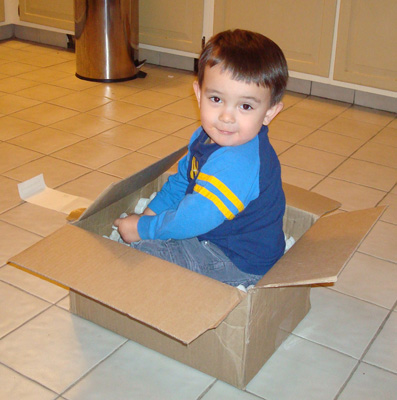 Nate in box